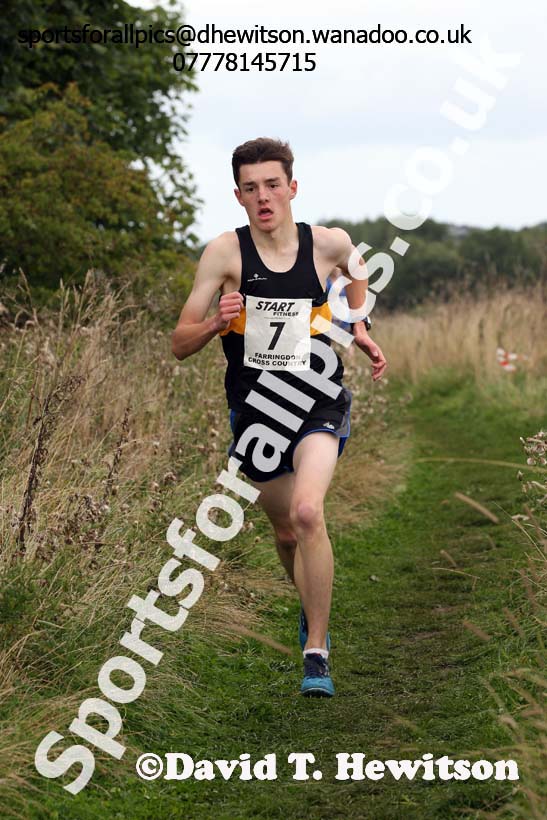 Under-17s Sunderland Harriers Open Cross Country. Photo: David T. Hewitson/Sports for All Pics